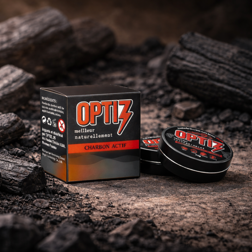 Poudre dentaire au charbon