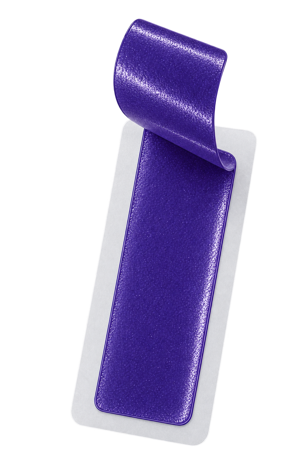 Bandes blanchissantes violettes DR DENT se décollant de leur support